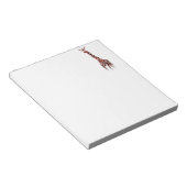 Wildlife Art Giraffe Notitieblok (Schuin)