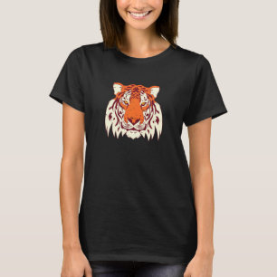 Wildlife Azië Dierlijke Tijger Hoofd Wilde Kat Tij T-shirt