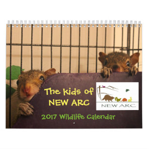 Wildlife Babies Agenda 2017 Kalender