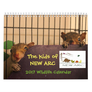 Wildlife Babies Agenda 2017 Kalender
