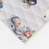 Wildlife Babies Fleece Deken (Hoek)