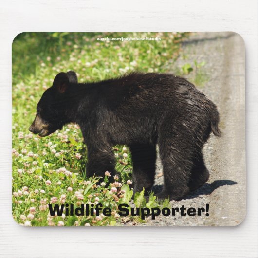 Wildlife Beren Dierenliefhebbers Design Muismat (Voorkant)