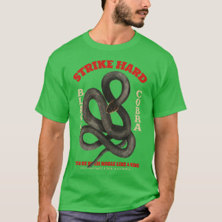 Wildlife Black Cobra Capella T-shirt