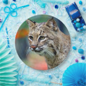 Wildlife Bobcat Photo Papieren Bordje (Feest)
