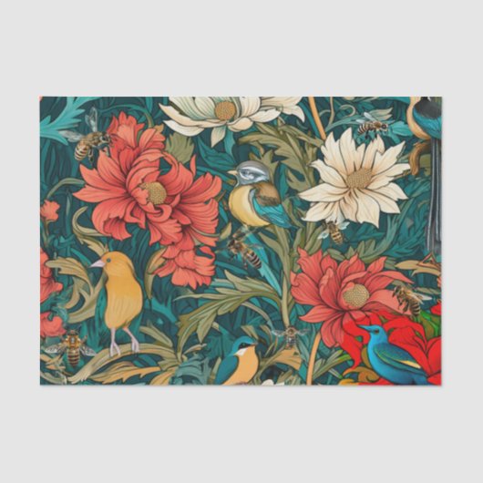 Wildlife Decoupage Tissue Paper Tissuepapier (Voorkant)