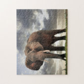 Wildlife Elephant-foto Legpuzzel (Verticaal)