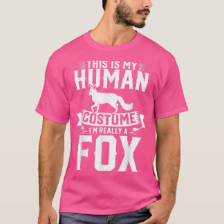 Wildlife Forest Animal Lover Costume Party Funny F T-shirt