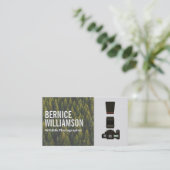 Wildlife fotograaf | Camera-apparatuur Visitekaartje (Staand voorkant)