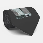 Wildlife Grey Wolf Animal-lover-ontwerp Stropdas (Opgerold)