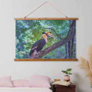 Wildlife Hornbill Bird Hangend Wandkleed