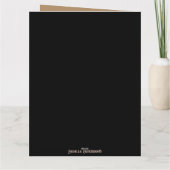 Wildlife Kinderen Beer Kerst  Vakantie Kaart (Achterkant)