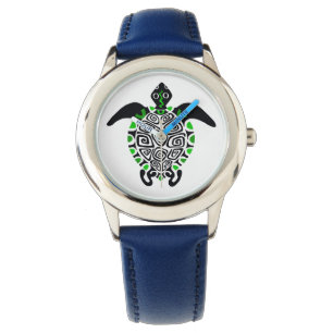 Wildlife - Koele Zeeen SCHILDPAD - Natuur - Ecolog Horloge