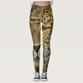 Wildlife Leopard Print Leggings (Voorkant)