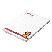 Wildlife Lion Note Pad Notitieblok (Gedraaid)