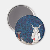Wildlife Magnet door Meghan Oona Clifford Magneet (Voorkant / Achterkant)