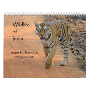 Wildlife of India Calendar Kalender