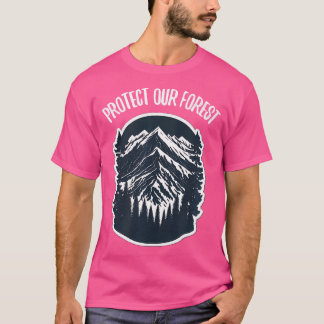 Wildlife Outdoor Forest Camping Wandelen Bescherm T-shirt