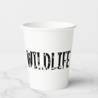Wildlife Outdoors Dieren Natuur Forest Paper cup Papieren Bekers