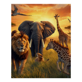WILDLIFE PERFECT POSTER