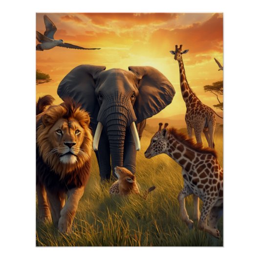 WILDLIFE PERFECT POSTER (Voorkant)