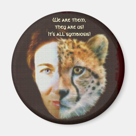 WILDLIFE PROTECTION Kunstmagneet Magneet (Voorkant)