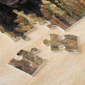 Wildlife Puzzle-Buffalo Legpuzzel (Zijkant)