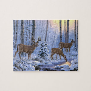 Wildlife Puzzle-Deer Legpuzzel