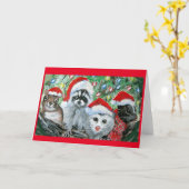 Wildlife-thema blanco kaarten (Gele Bloem)