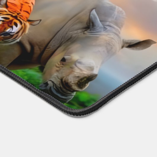 wildlife-themed desk mat featuring stunning,  (Hoek)