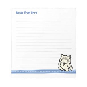 Wildlife Wolf Note Pad Notitieblok