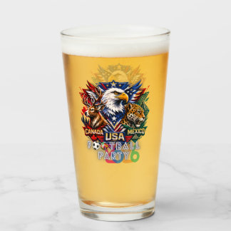Wildlife World Unity Voetbal Dierenkunst 2026 Glas