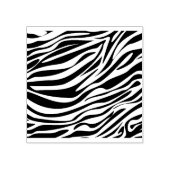 Wildlife Zebra Stripes Patroon Rubberstempel (Afrduk)