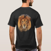 Wildlion uit Afrika T-shirt (Achterkant)