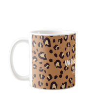 Wildly Cute Leopard Print Mug