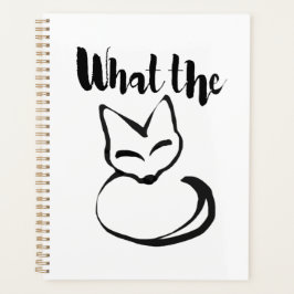 Wildly Punny — Wat de Vos? Minimalistische Punstku Planner