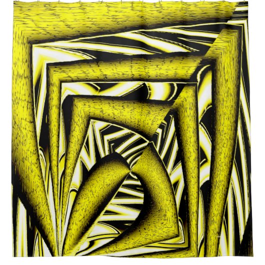 WildNYellow... Douchegordijn (Voorkant)