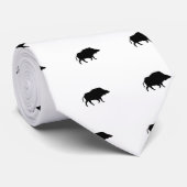 Wildschwein Stropdas (Opgerold)