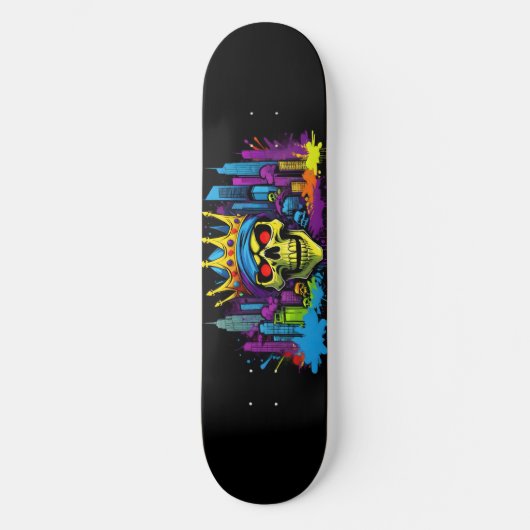 Wildstyle graffiti 16 skateboard (Voorkant)
