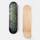 Wildstyle graffiti 1 skateboard (Voorkant)