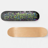 Wildstyle graffiti 1 skateboard (Horizontaal)
