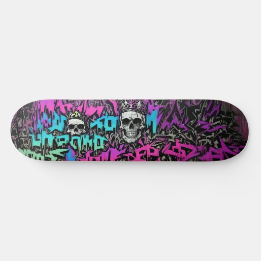 Wildstyle graffiti 6 skateboard (Horizontaal)