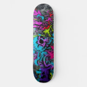 Wildstyle graffiti 7 skateboard (Voorkant)