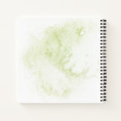 Wildwood Botanical Rustic Greenery Livre d'or (Dos)