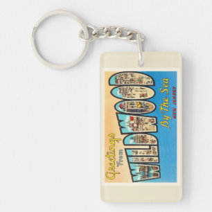 Wildwood door het Zee New Jersey NJ  Briefkaart Sleutelhanger