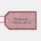 Wildwood Flower Cadeaulabel (Achterkant Horizontaal)