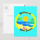 Wildwood, New Jersey Briefkaart (Voorkant / Achterkant)