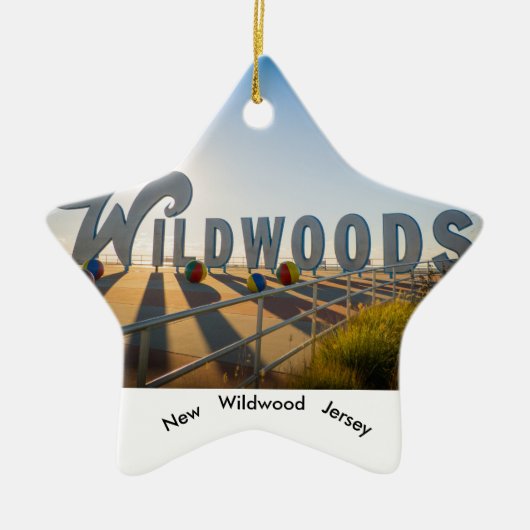 Wildwood New Jersey Ornament (Voorkant)
