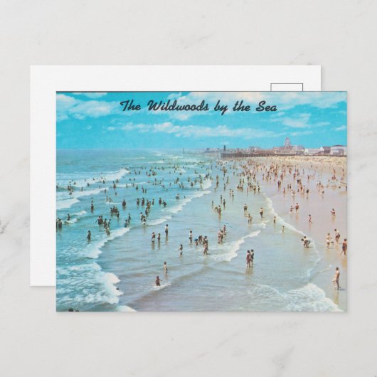 Wildwoods by the Zee, New Jersey Briefkaart (Voorkant / Achterkant)