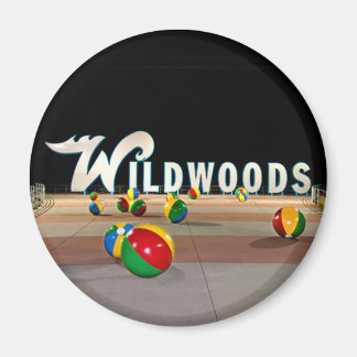 Wildwoods Sign in Wildwood New Jersey Magneet