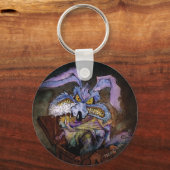 Wile E Coyote A Loony in Box Sleutelhanger (Voorkant)